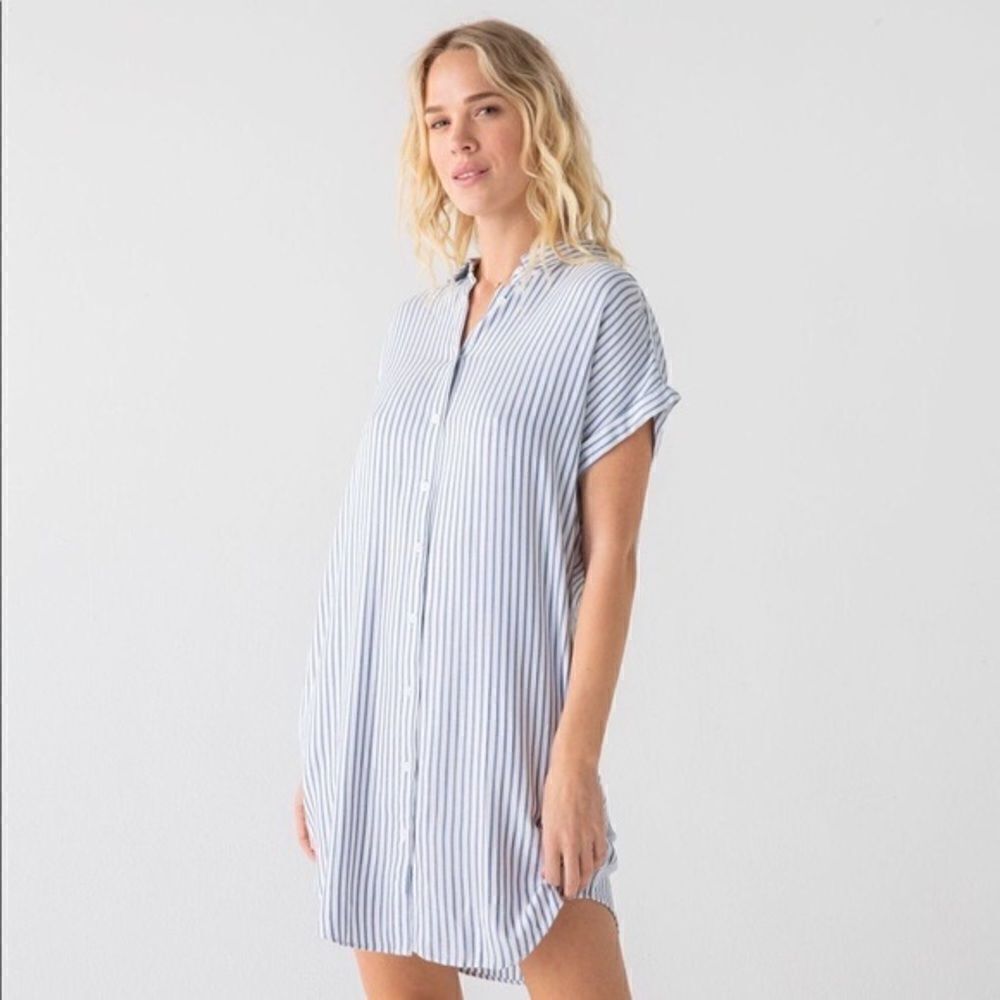 Thread & Supply Athena Striped Mini Dress Women XS